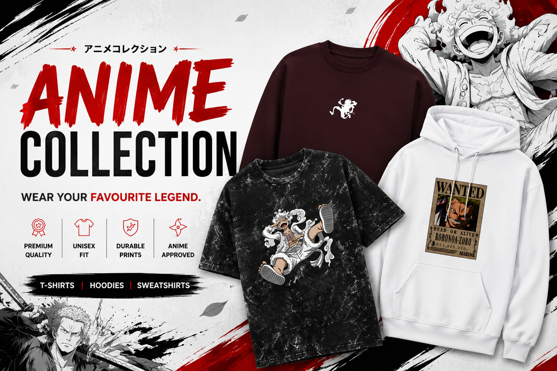 Why Anime Clothing Is More Than Just Fashion: The Rise of Anime Streetwear in India