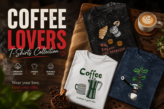 Coffee Lover T-Shirts: Wear Your Love for Coffee Everywhere You Go