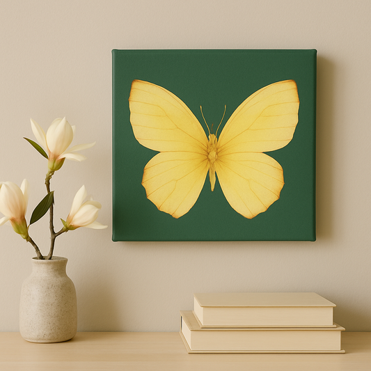 Aesthetic Butterfly Canvas Poster