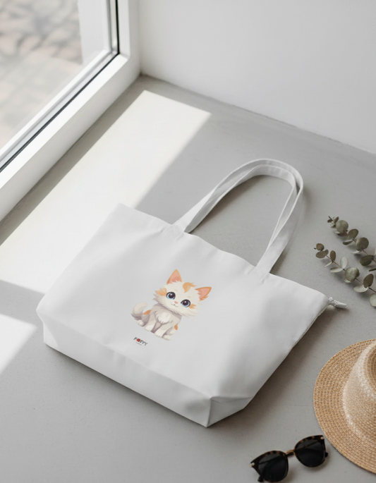 Cat Large Tote Bag