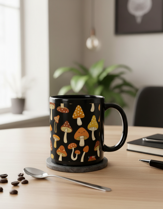 Hippie Mushroom Mug