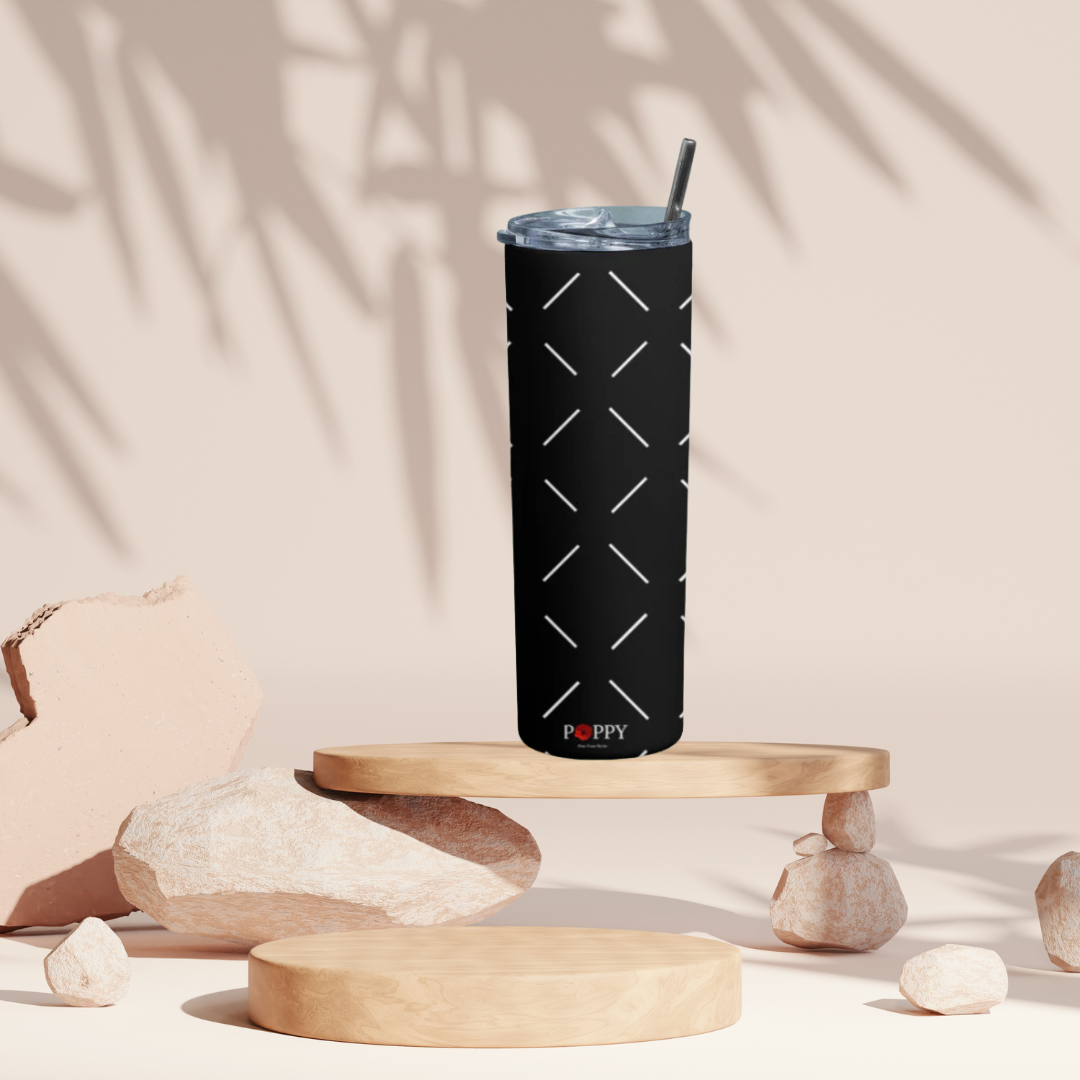 Black Tumbler Bottle