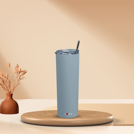 Grey Solid Tumbler Bottle