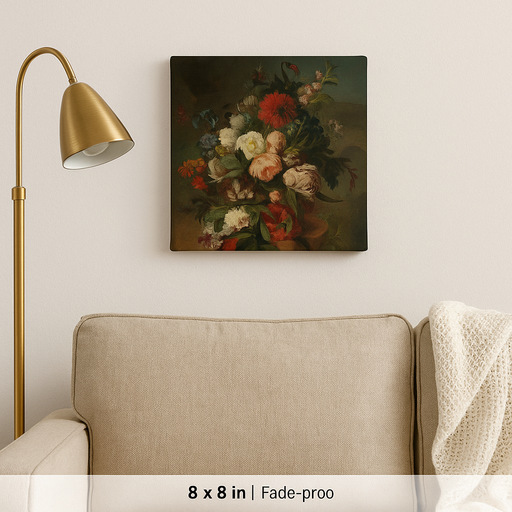 Van Gogh Canvas Poster 8x8inch